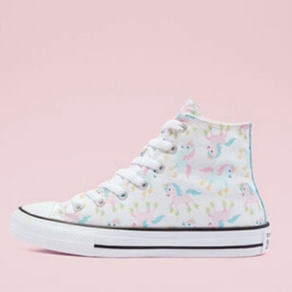 Chuck Taylor All Star Converse ⭐ Unicorns 🎠 Pride Sneakers Shoes Size 8 - Picture 6 of 10